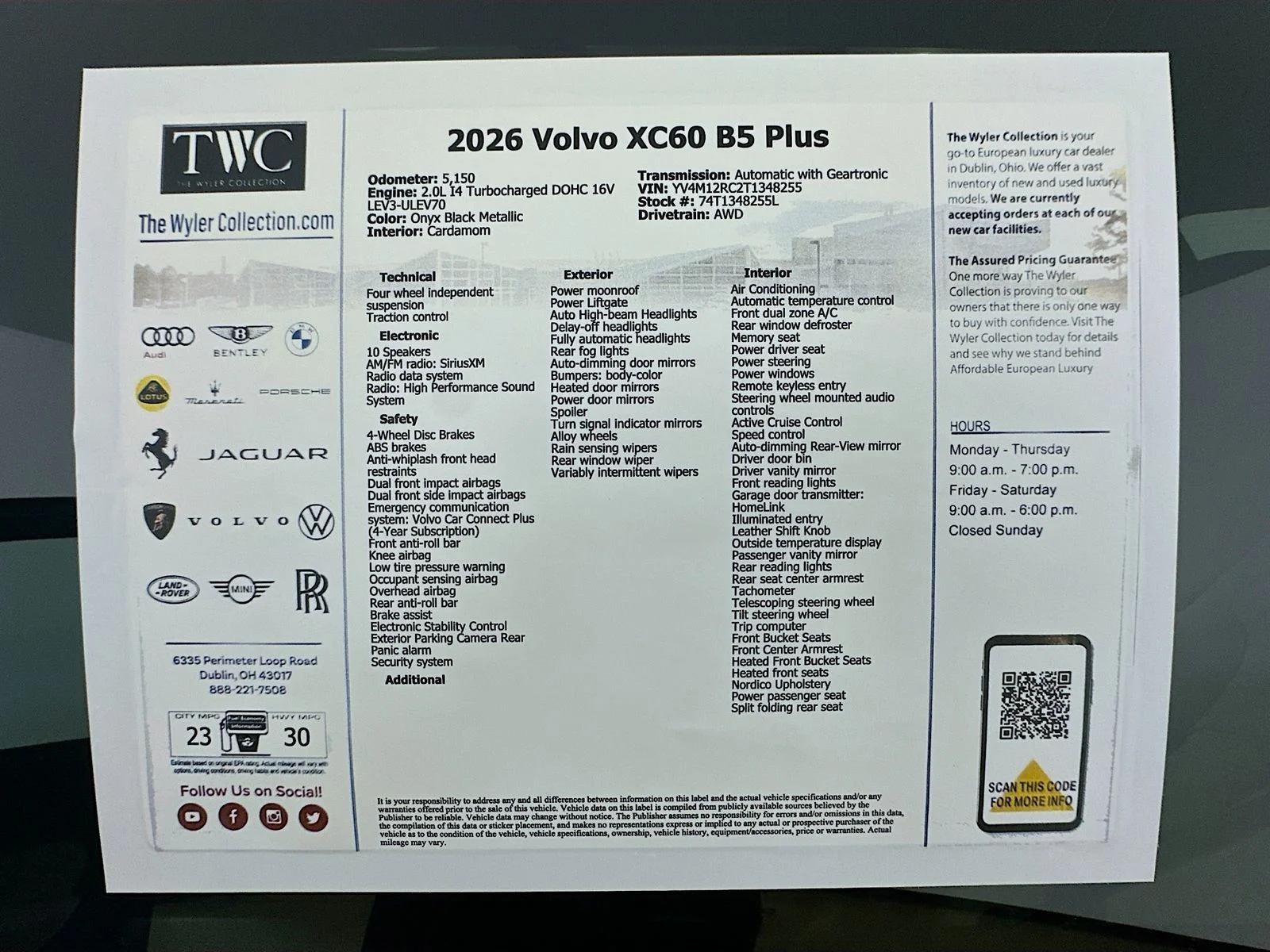 2026 Volvo XC60 Plus - Photo 48