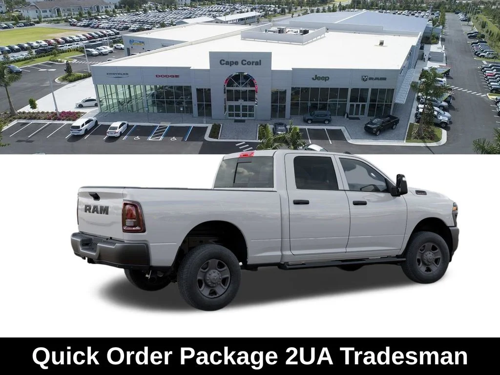 New 2026 Bright White Clear-Coat Exterior Paint RAM Tradesman image 4