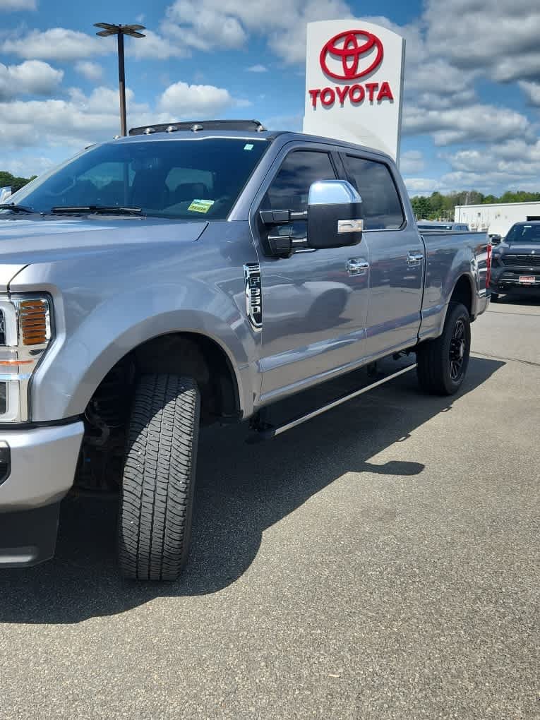 Used 2021 Iconic Silver Metallic Ford Platinum image 2