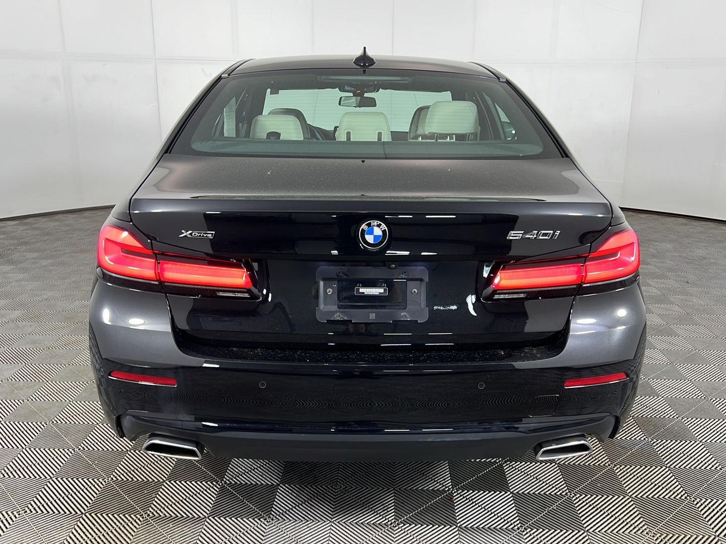 Used 2023 Black Sapphire Metallic BMW 540i xDrive image 16