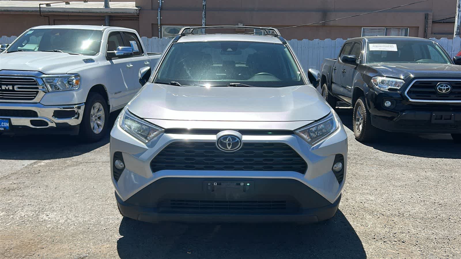 Used 2021 Silver Sky Metallic Toyota XLE image 2