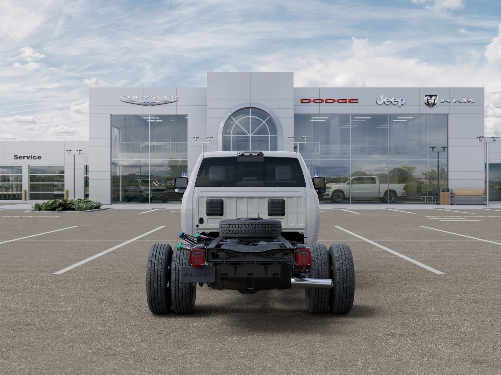 New 2026 Bright White Clearcoat RAM Tradesman image 34