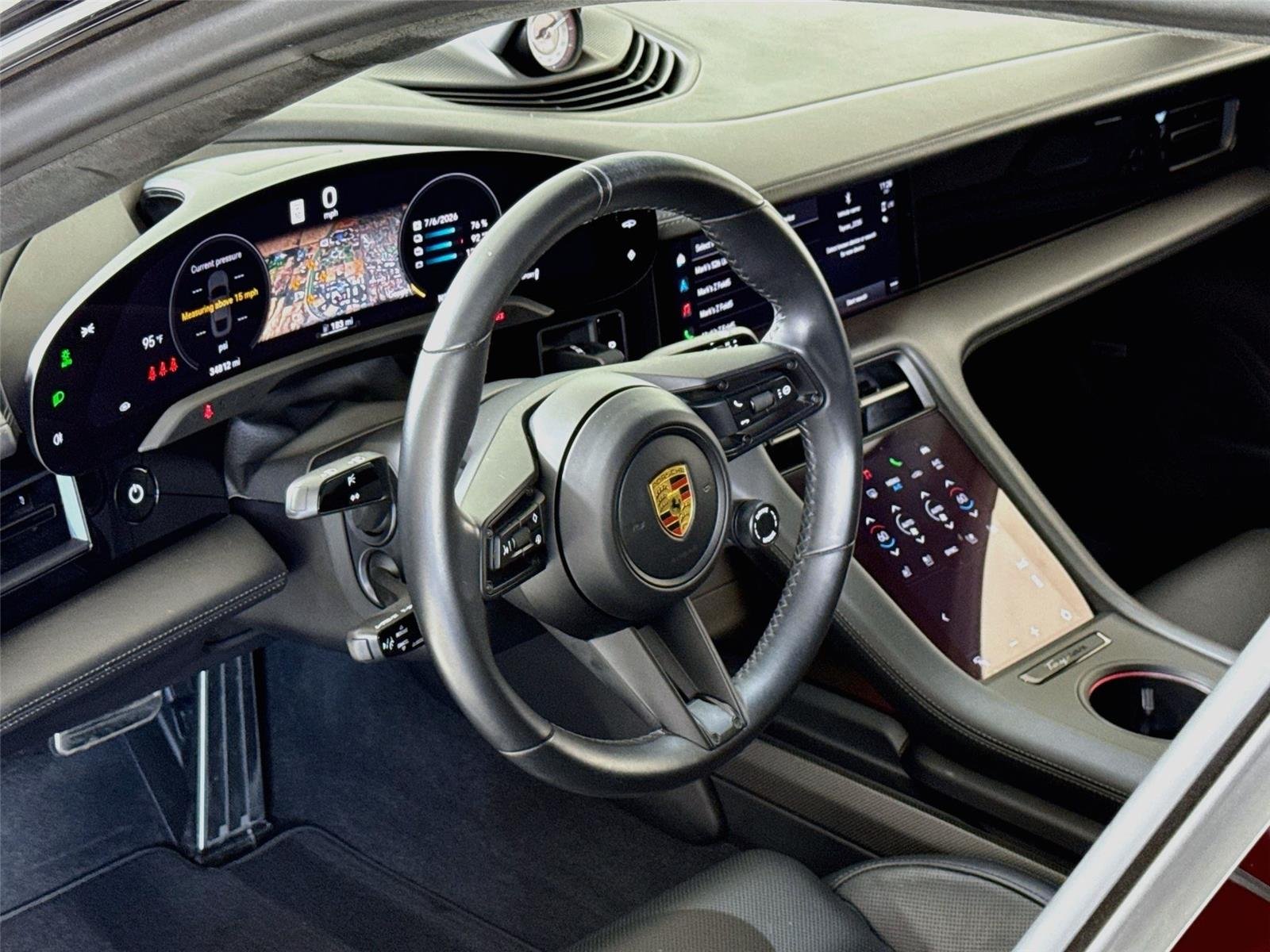 Used 2021 Black Porsche Turbo S | $195k MSRP | Premium Pkg | Heated GT Steering Wheel image 15