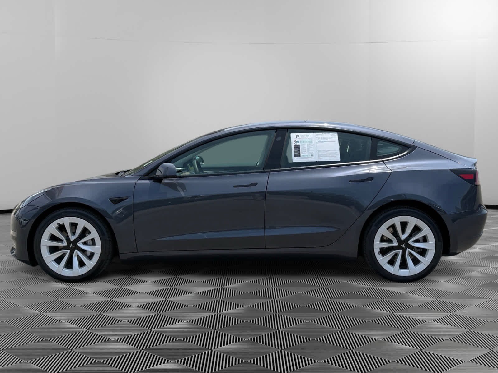 Used 2023 Midnight Silver Metallic Tesla  image 2