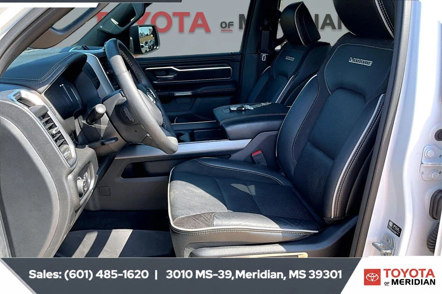 Used 2025 Bright White Clearcoat Ram Laramie image 18