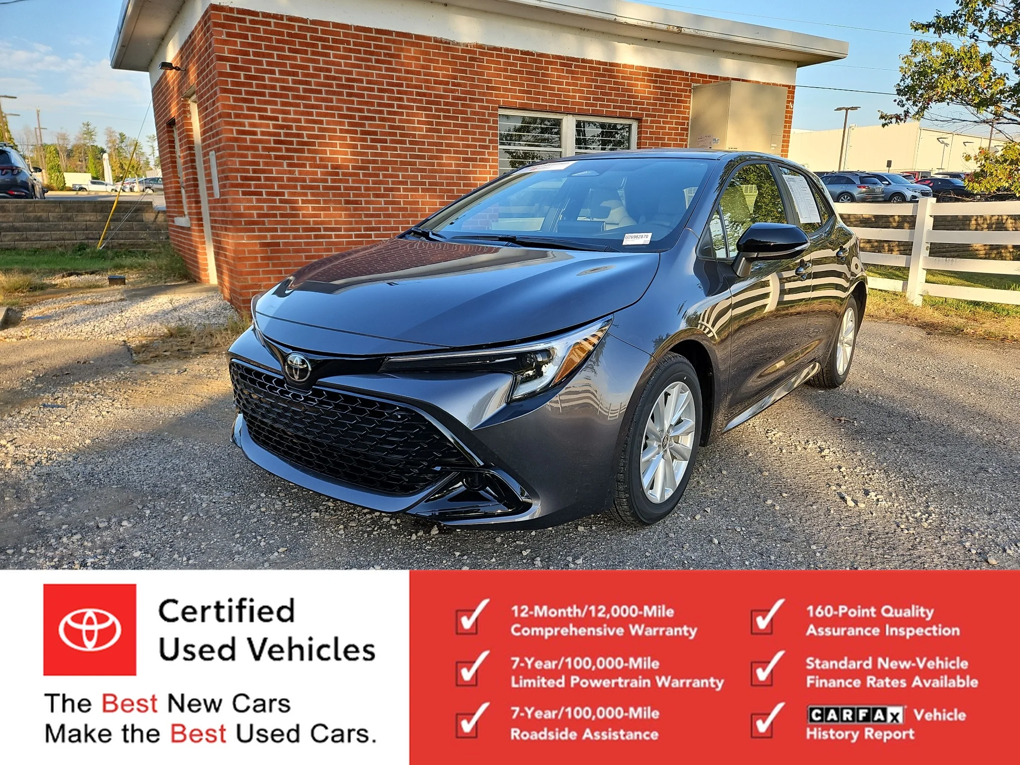 Certified Used 2026 Magnetic Gray Metallic Toyota SE image 7