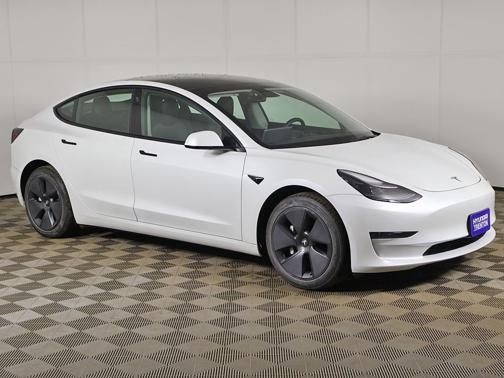 Used 2023 Tesla Model 3 Base with VIN 5YJ3E1EA0PF501990 for sale in Ewing Township, NJ