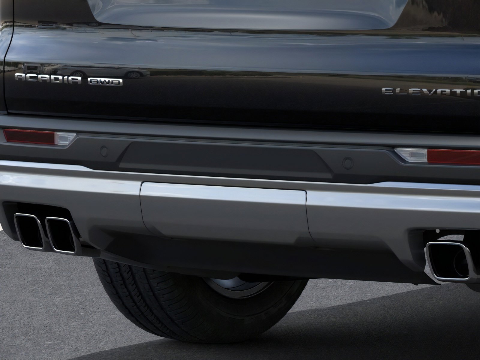 New 2026 Ebony Twilight Metallic GMC AWD Elevation image 14