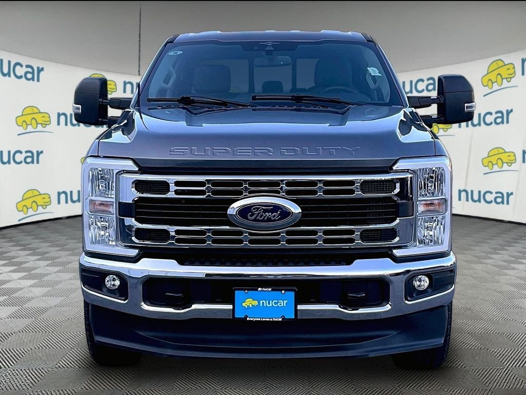 Used 2023 Carbonized Gray Metallic Ford XLT FX4 CrewCab image 2