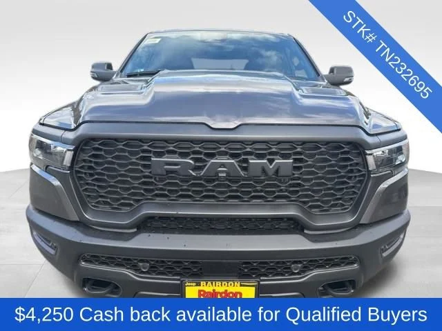 New 2026 Granite Crystal Metallic Clear-Coat Exterior Paint RAM Rebel image 2