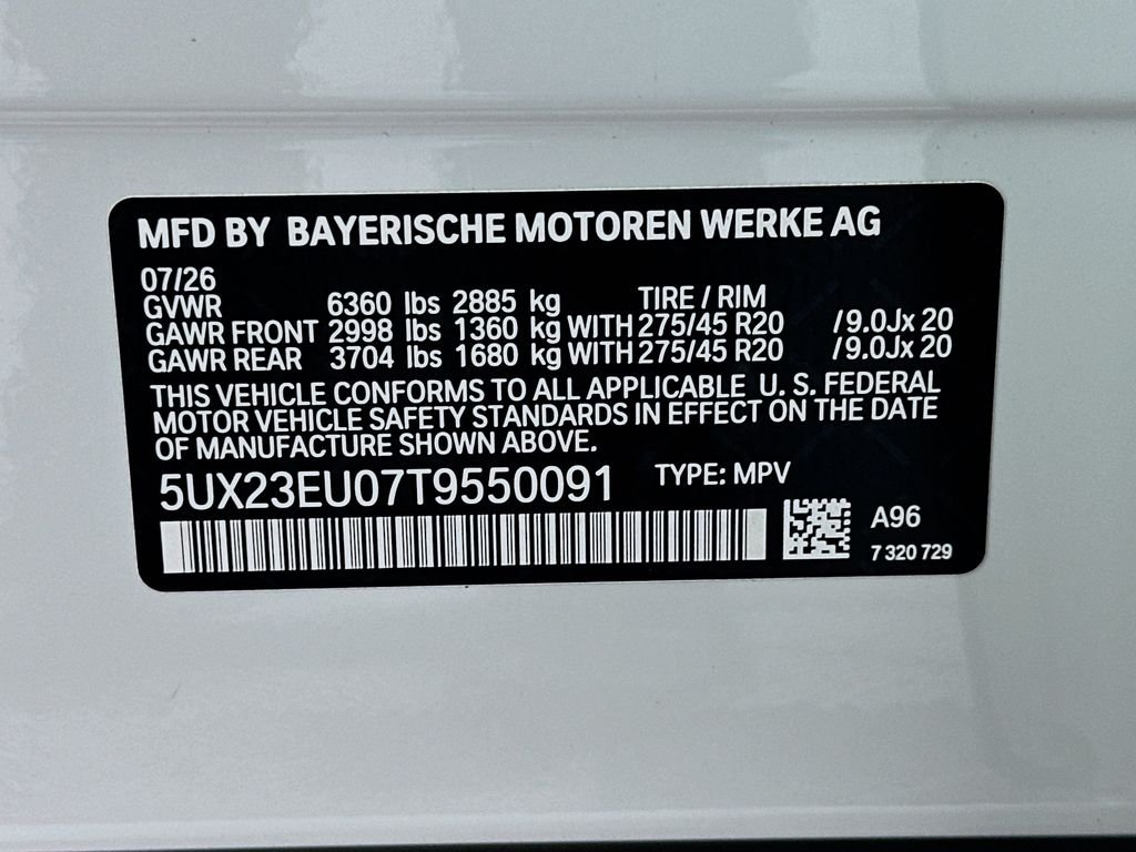 New 2026 Mineral White Metallic BMW xDrive40i image 24