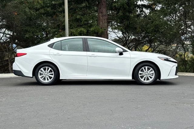 Certified Used 2025 White Toyota LE image 3