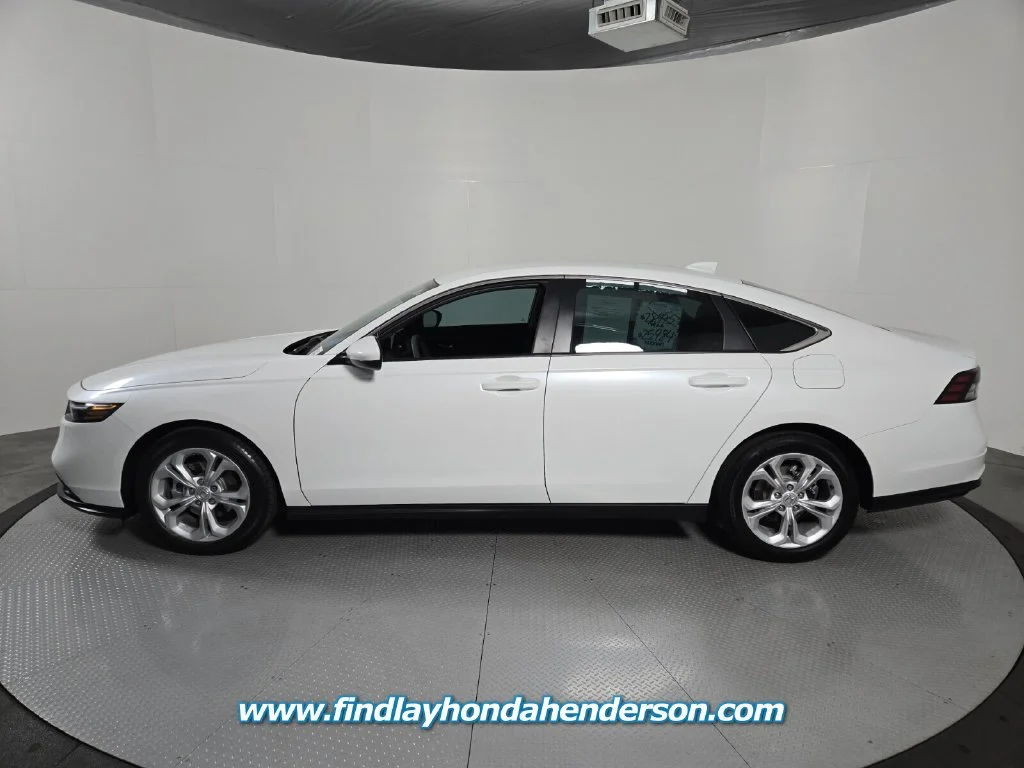 Certified Used 2026 Platinum White Pearl Honda LX image 3