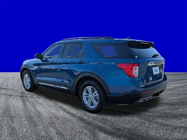 Certified Used 2020 Atlas Blue Metallic Ford XLT image 6