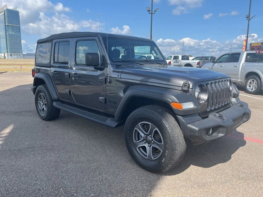 Used 2021 Gray Jeep Unlimited Sport S image 18