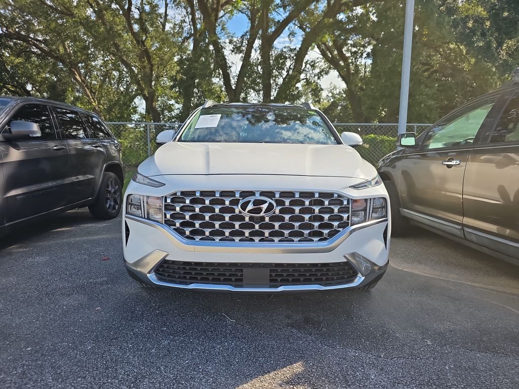 Certified Used 2023 Serenity White Pearl Hyundai SEL image 2