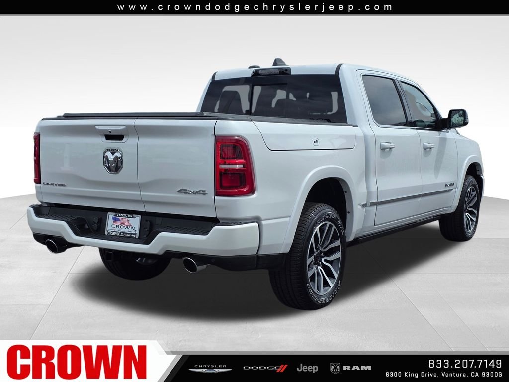 New 2026 Ivory White Tri-Coat Pearlcoat RAM Limited image 5