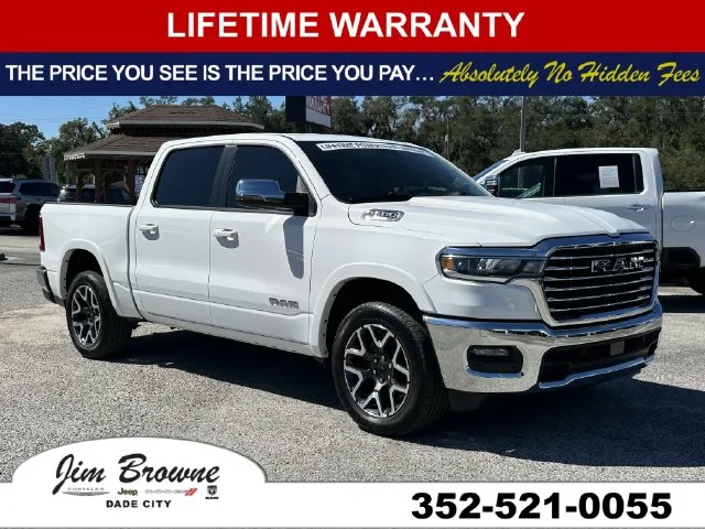 Used 2025 White Ram Laramie image 1