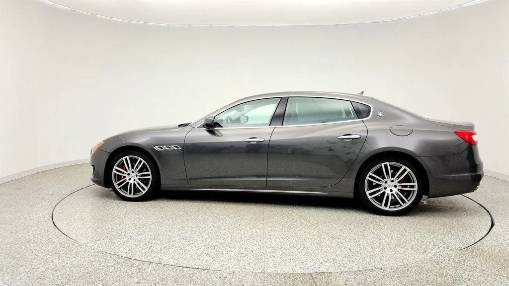 Used 2017 Grigio Maratea Metallescent Maserati S Q4 GranSport 3.0L Driver Assistance Pack+ & Cooled Front Seats image 8