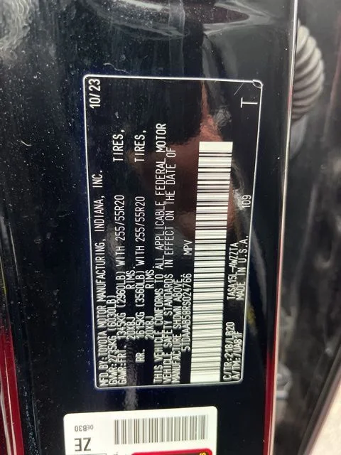 Used 2024 Black Toyota Platinum image 33