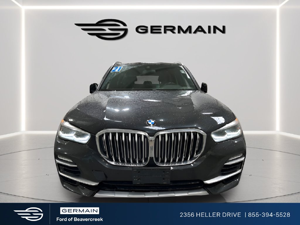 Used 2021 Black Sapphire Metallic BMW xDrive40i image 3