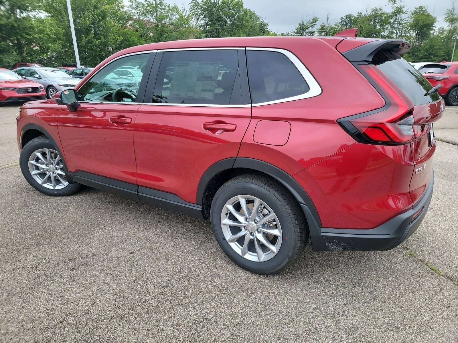 New 2026 Radiant Red Metallic Honda EX image 17