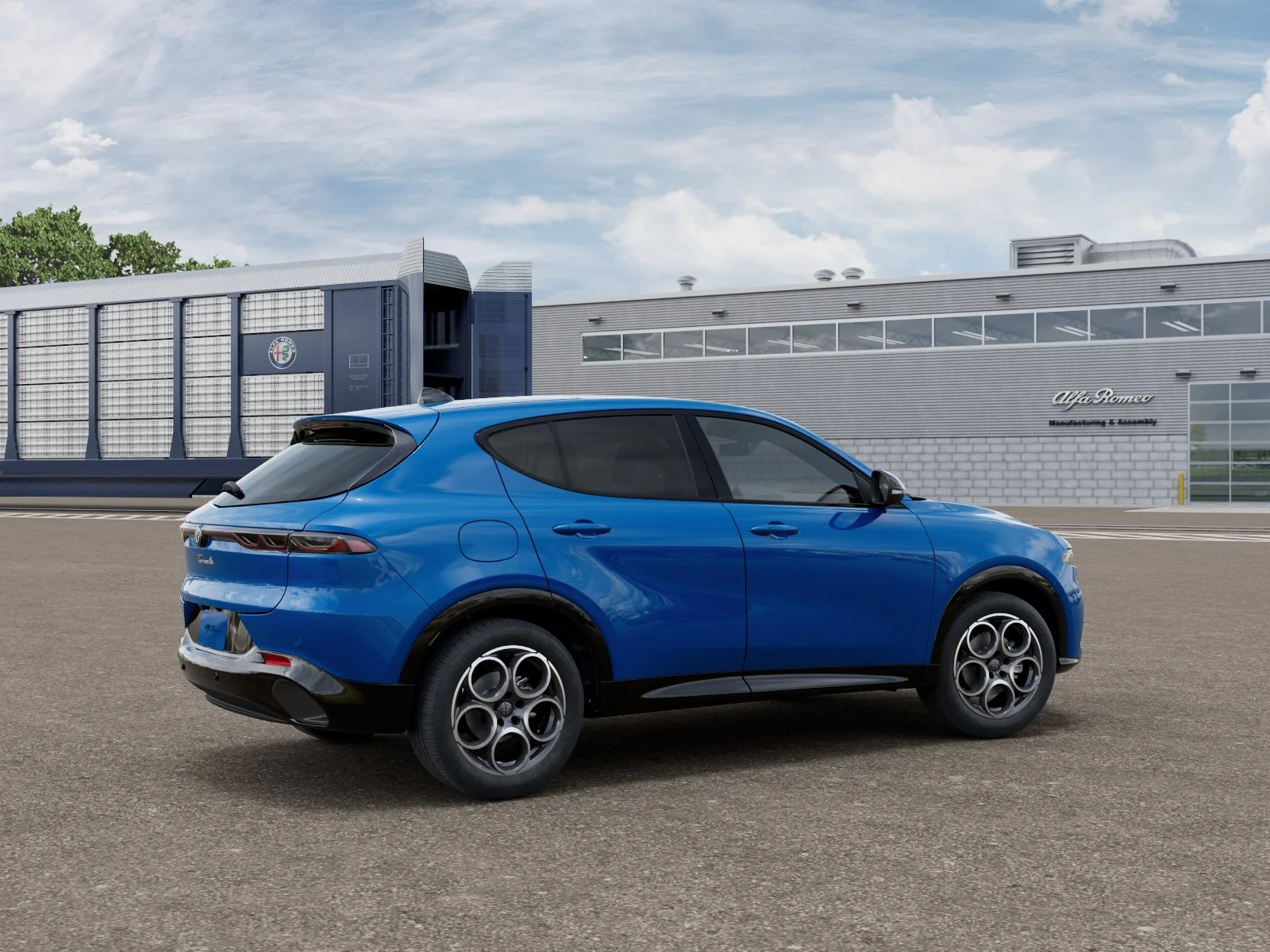 New 2026 Misano Blue Metallic Exterior Paint Alfa Romeo Sprint image 2