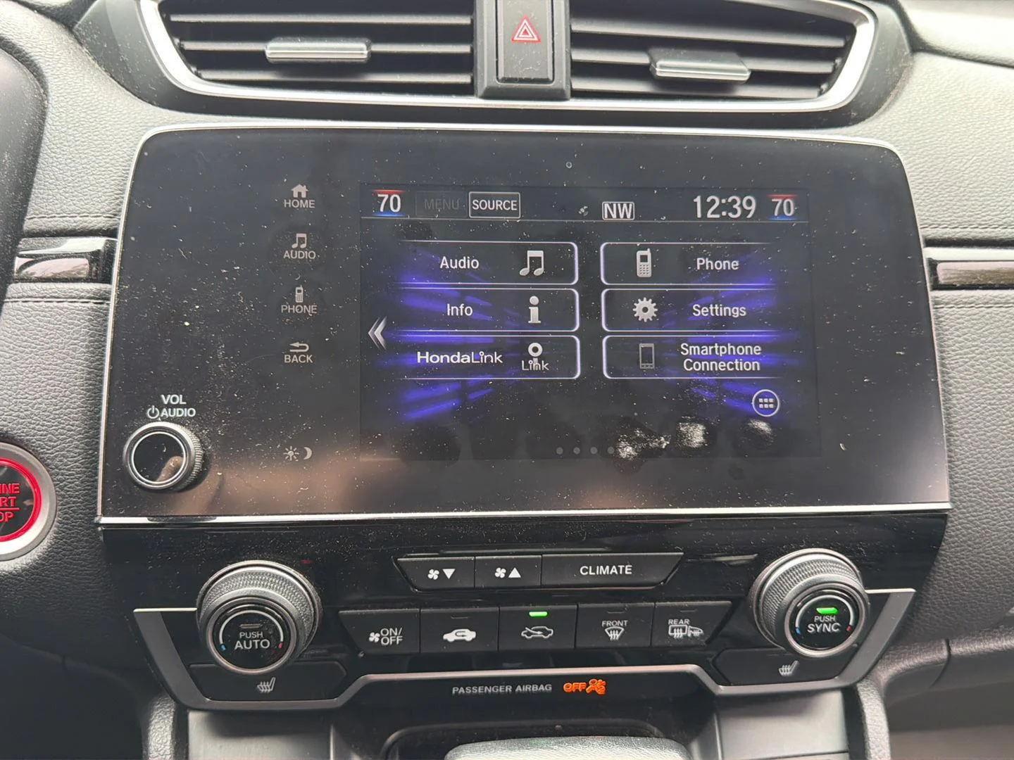 Used 2020 Aegean Blue Metallic Honda EX-L image 17