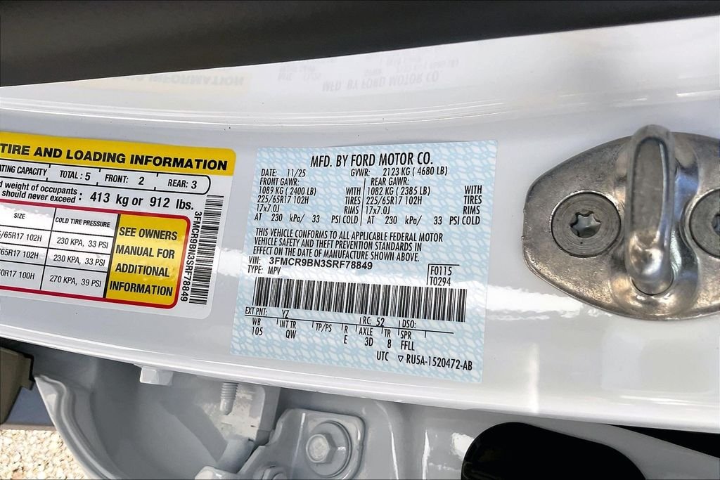 New 2025 Ford Bronco Sport Big Bend 4D Sport Utility