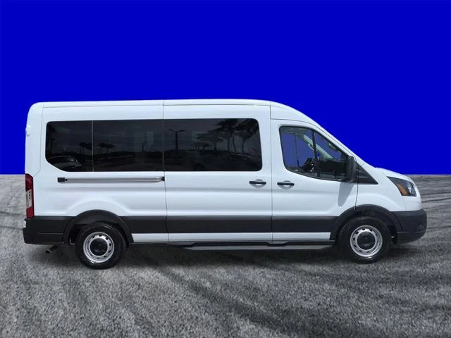 New 2026 Oxford White Ford Passenger Van XL image 2