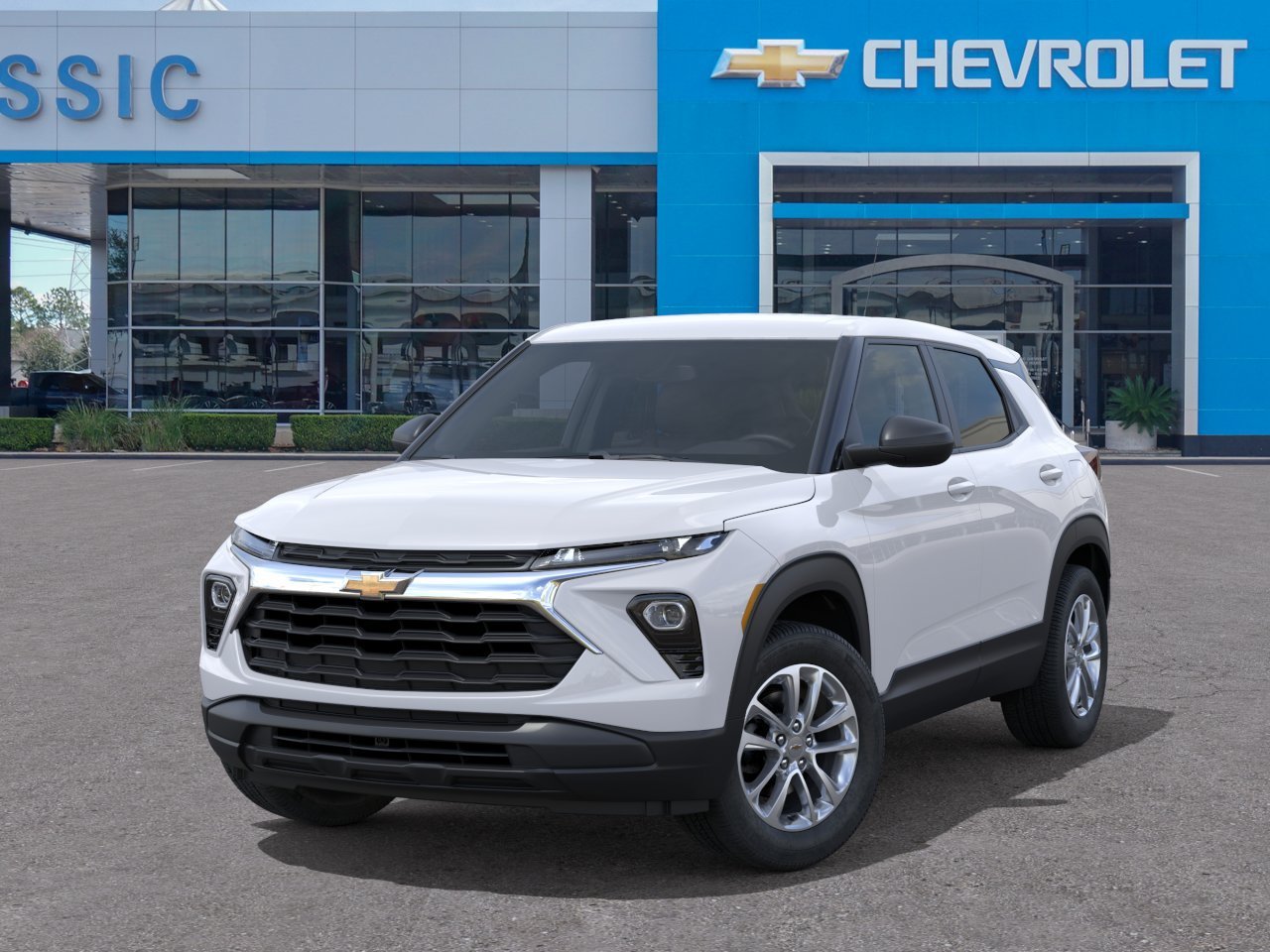 2026 Chevrolet Trailblazer LS White at Classic Elite Chevrolet Sugar Land