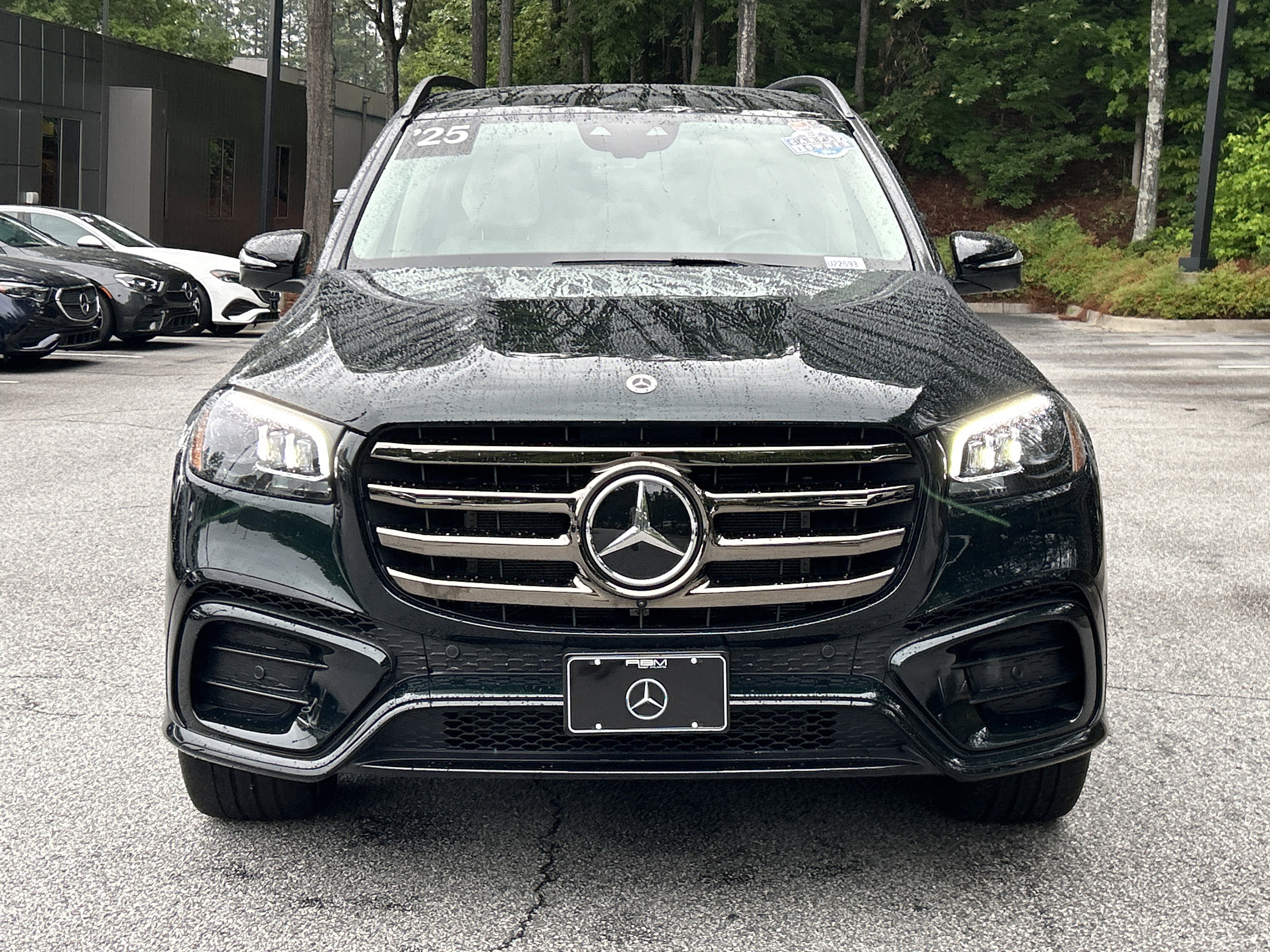 Certified Used 2025 Emerald Green Metallic Mercedes-Benz GLS 580 4MATIC® SUV image 10