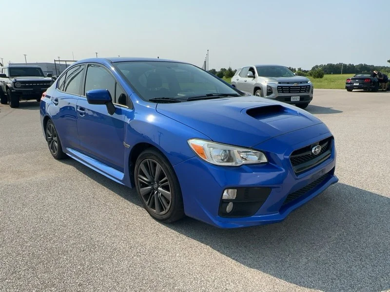 Used 2015 WR Blue Pearl Subaru 4dr Sdn Man Premium image 2