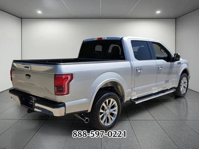 Used 2017 Ingot Silver FORD LARIAT image 5