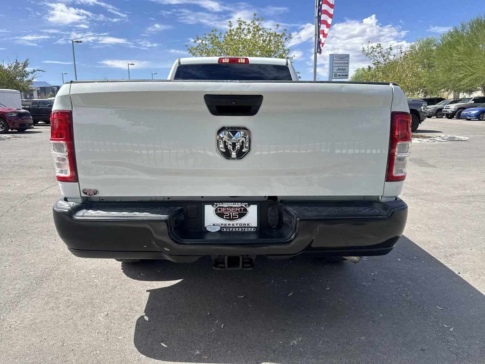 Used 2022 Bright White Clearcoat Ram Tradesman image 7