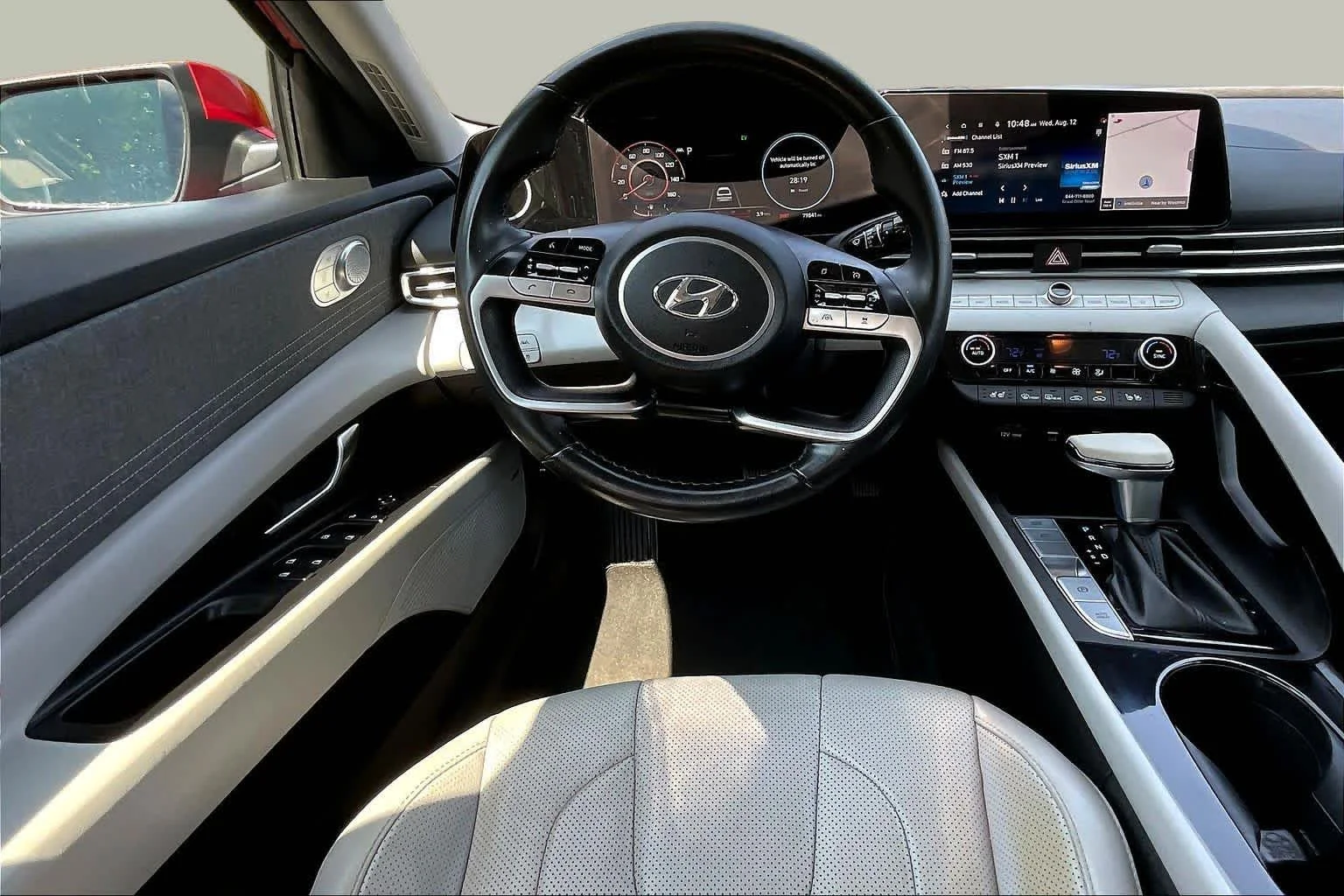 Used 2022 Scarlet Red Pearl Hyundai Limited image 6