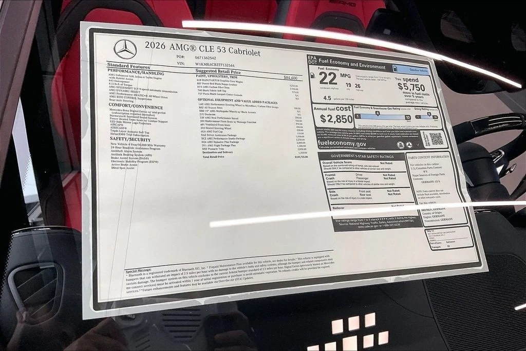 New 2026 Gray Mercedes-Benz CLE 53 AMG® image 13