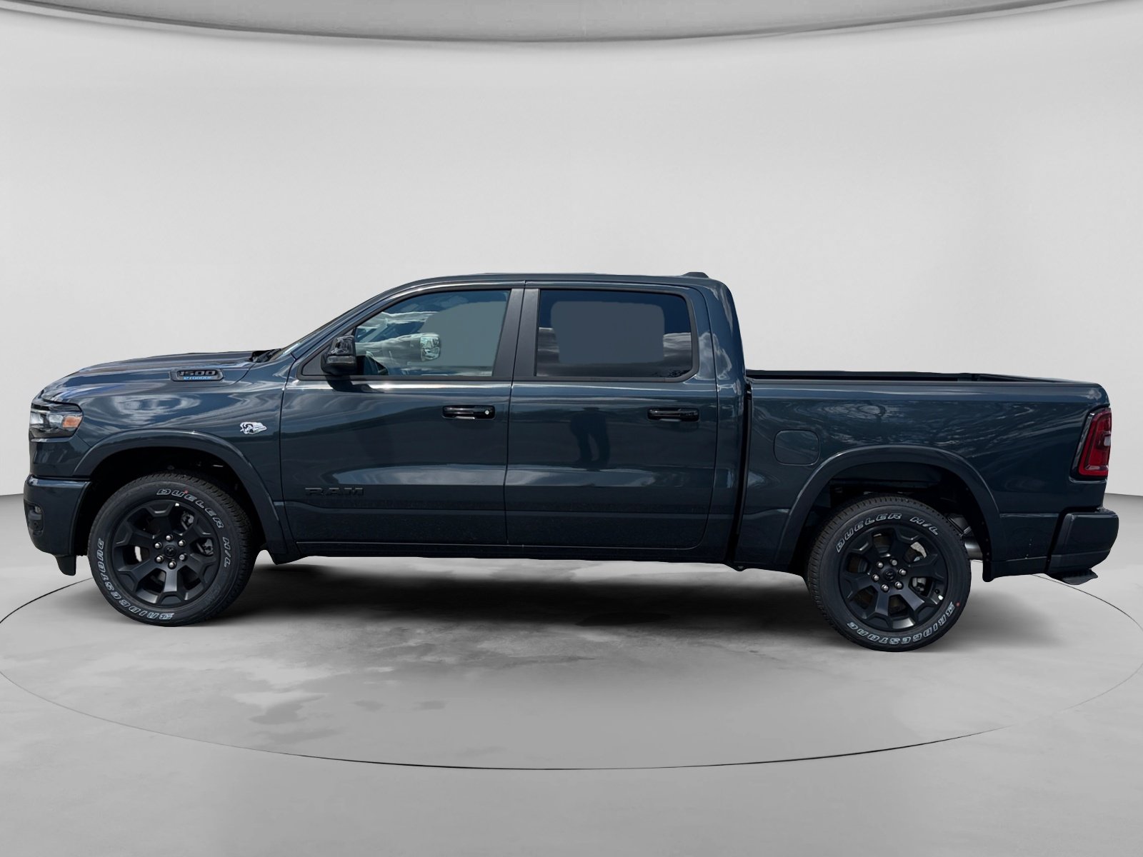New 2026 Forged Blue Metallic Exterior Paint RAM Big Horn/Lone Star image 2