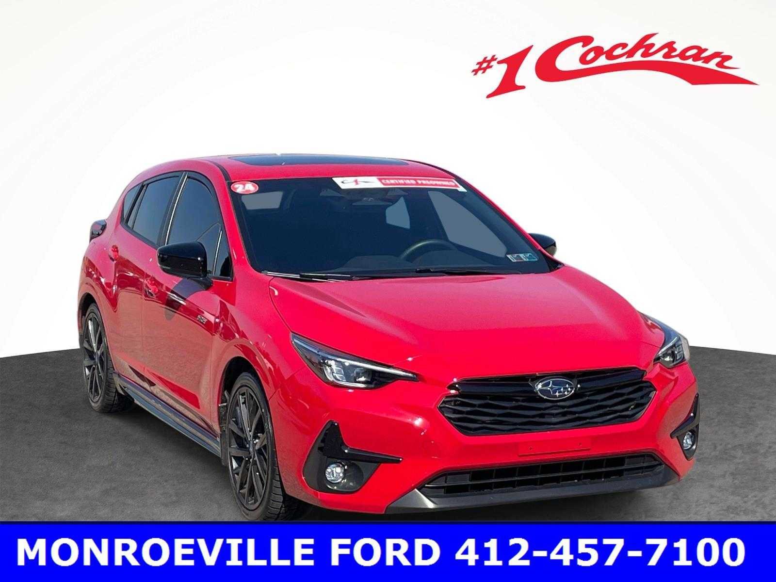 Used 2024 Pure Red Subaru RS image 1