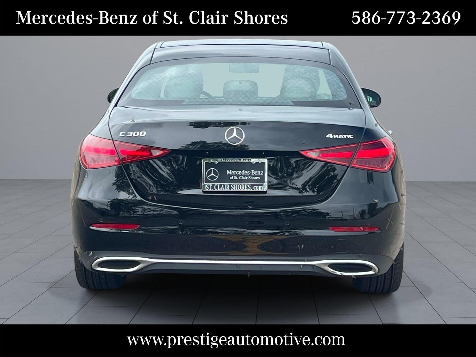 Certified Used 2025 Black Mercedes-Benz C 300 image 4
