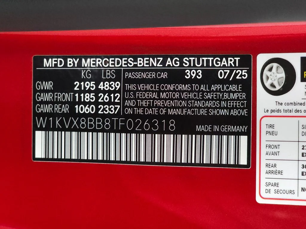 Certified Used 2026 MANUFAKTUR Garnet Red Metallic (Red Ambiance) Mercedes-Benz Maybach SL 680 image 38