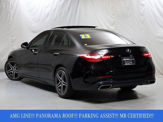 Certified Used 2023 Black Mercedes-Benz C 300 image 9