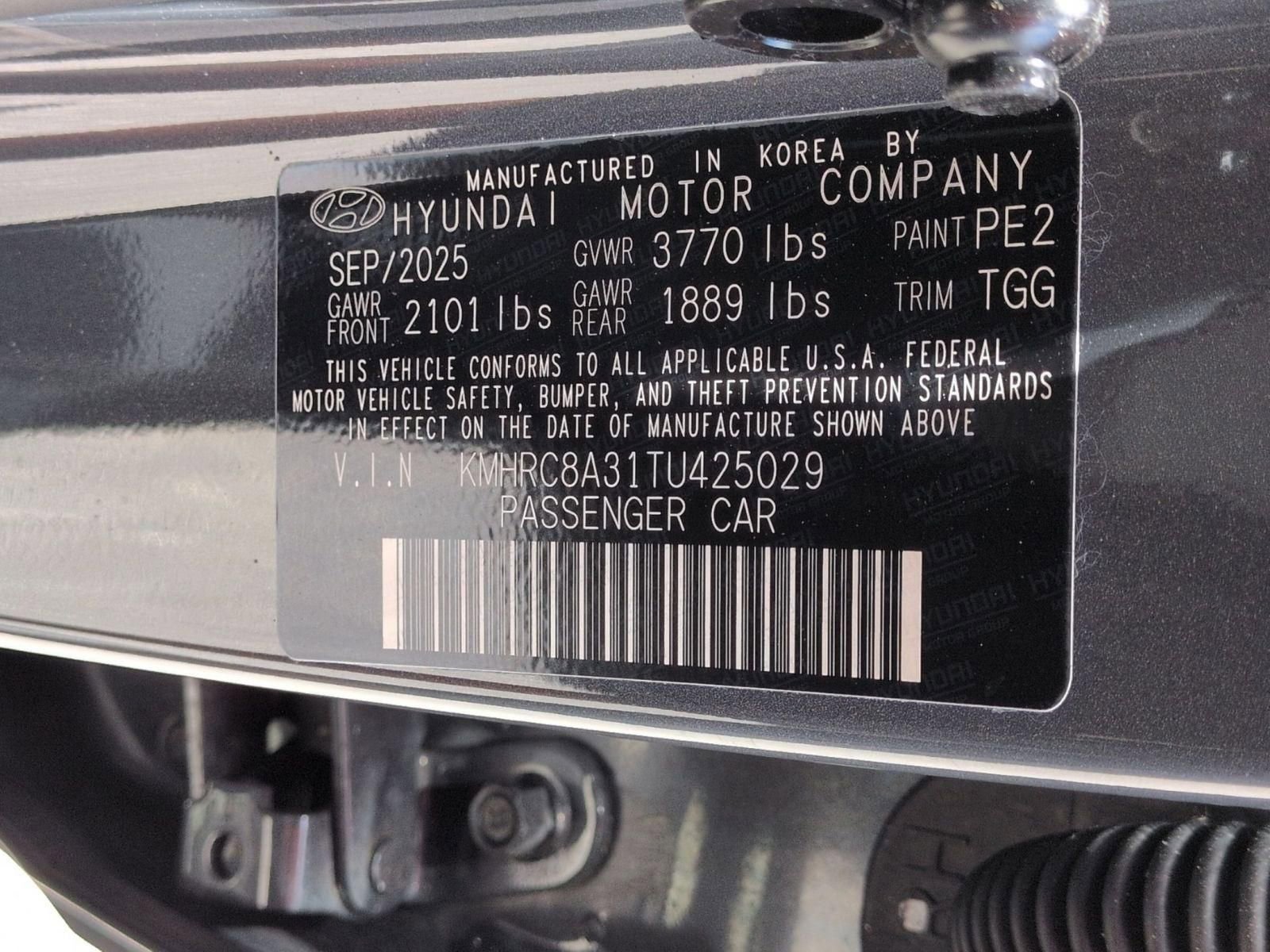 Used 2026 Ecotronic Gray Hyundai SEL image 23