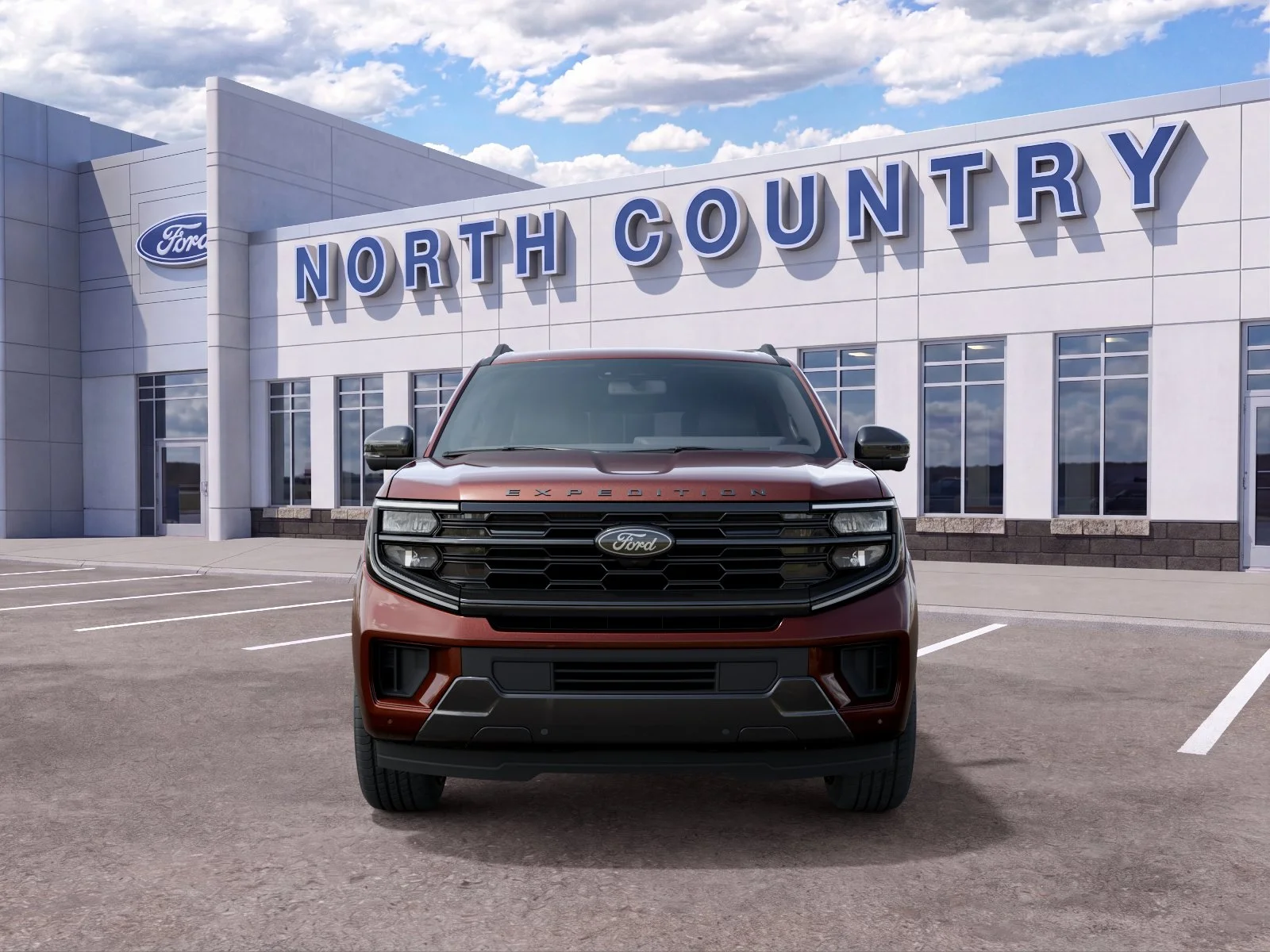 New 2027 Bronze Fire Metallic Tinted Clearcoat Ford Platinum image 29