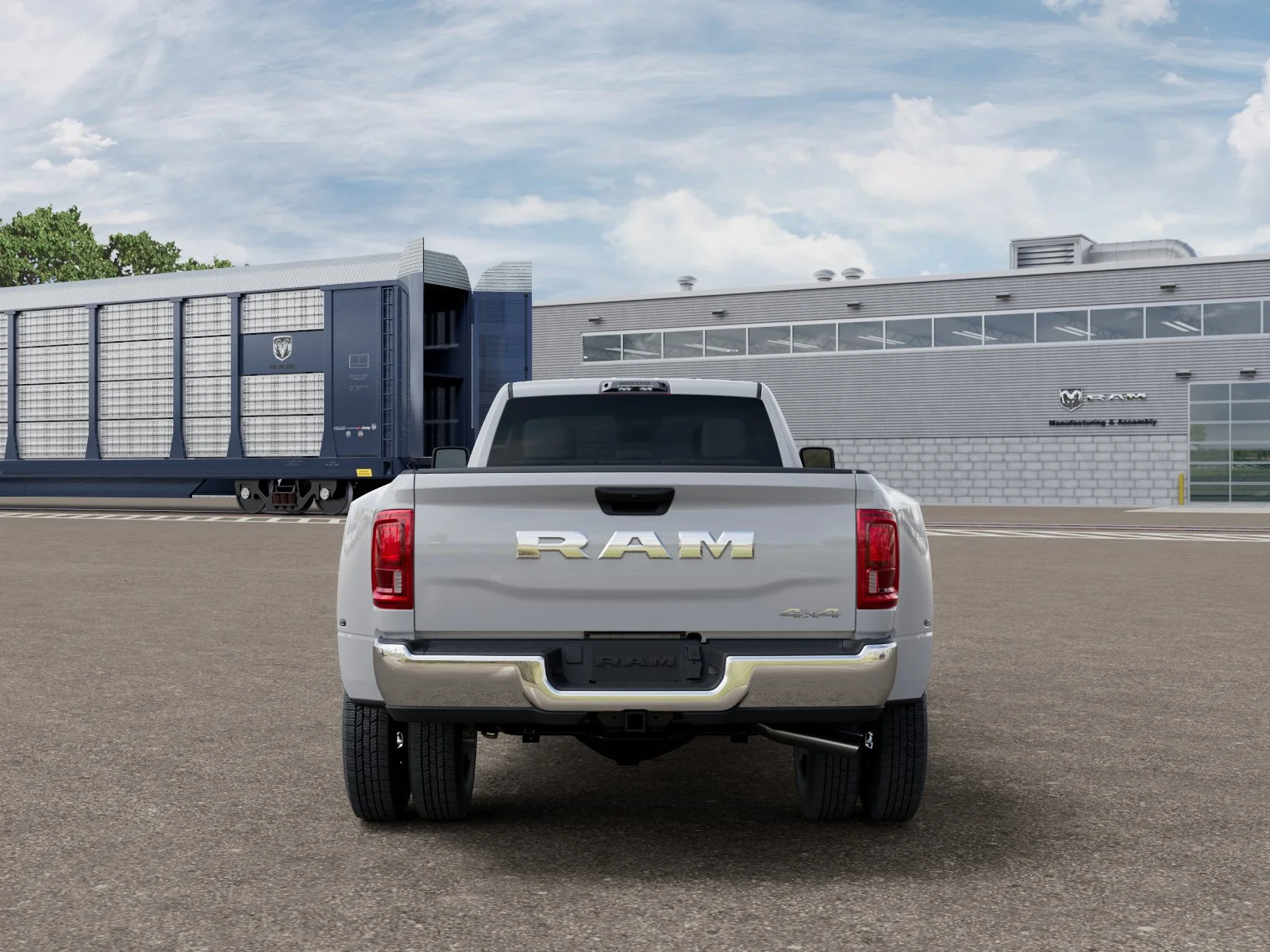 New 2026 Bright White Clear-Coat Exterior Paint RAM Tradesman image 7