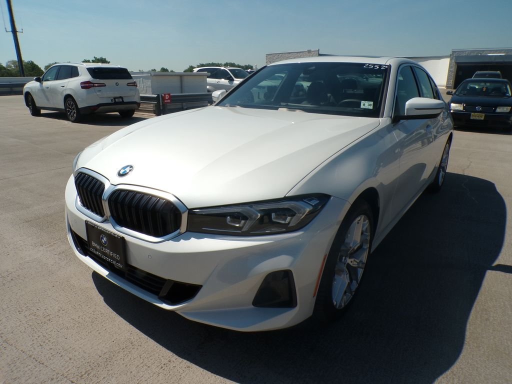 Certified Used 2025 Mineral White Metallic BMW 330i xDrive image 3