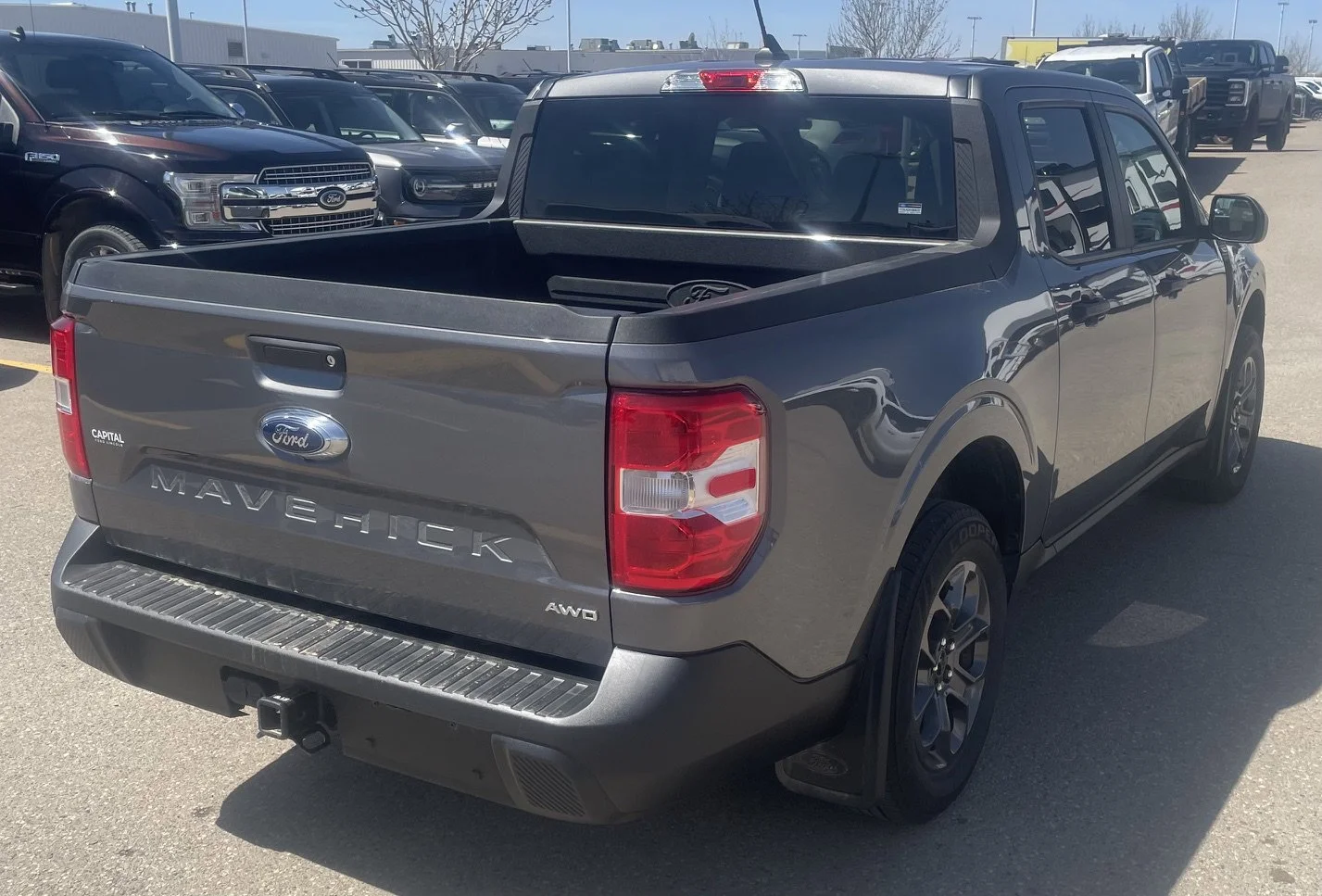 Used 2022 GREY Ford XLT SuperCrew   AWD **New Arrival** image 5