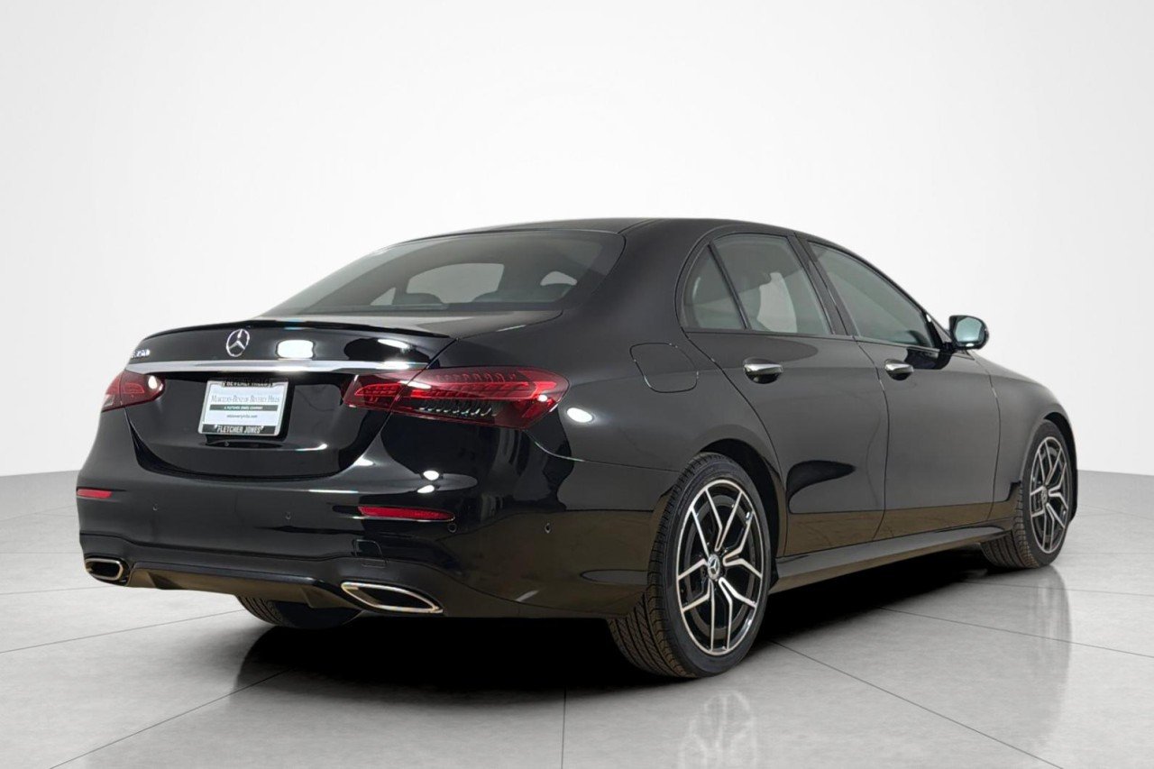 Certified Used 2023 Black Mercedes-Benz E 350 image 5