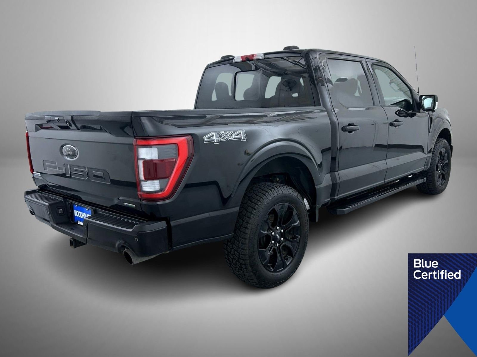 Certified Used 2022 Black Metallic Ford Lariat image 5