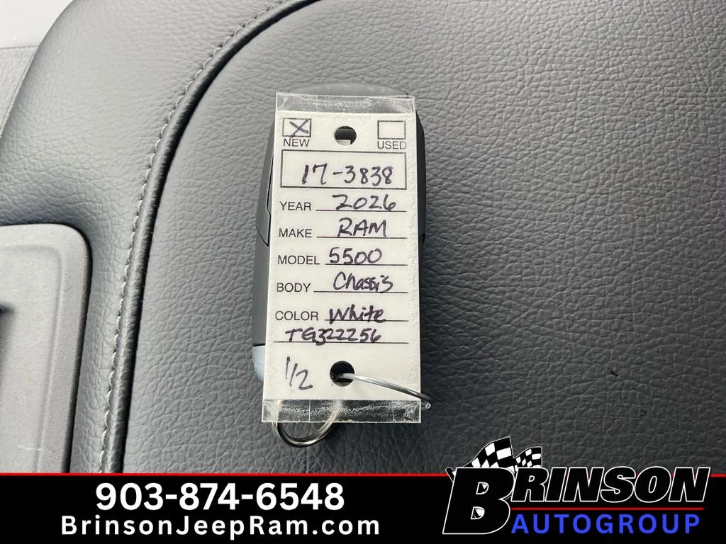 New 2026 Bright White Clearcoat Ram Tradesman image 17
